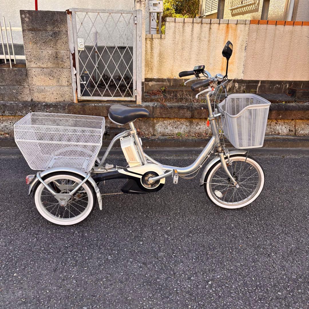 電動アシスト自転車◇三輪ワゴン◇ブリヂストン◇アシスタ◇3段ギア