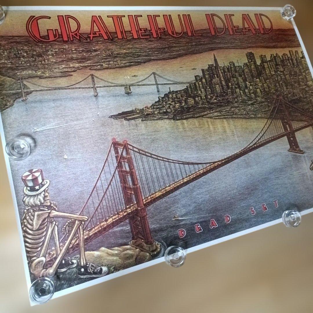 GRATEFUL DEAD 1980 ポスターDead Set
