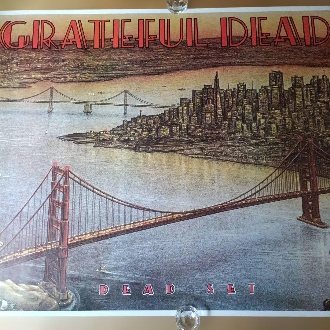 GRATEFUL DEAD 1980 ポスターDead Set