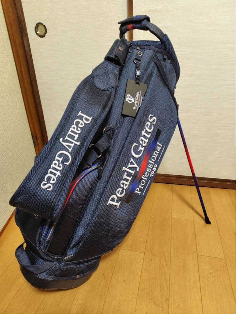 Pearly Gates キャディバッグ ネイビー