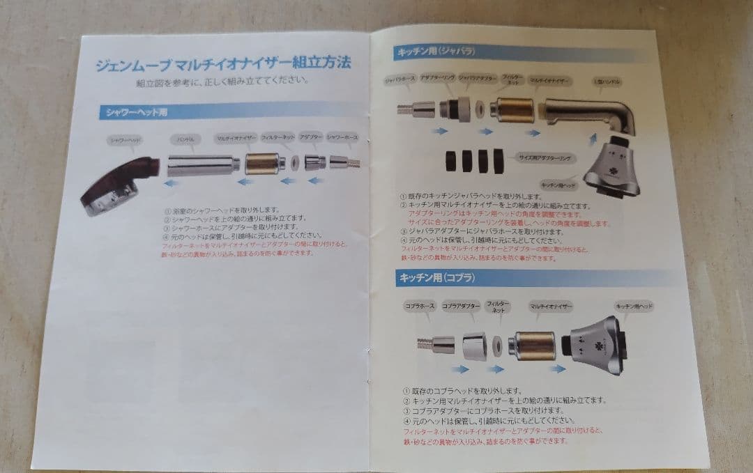 GemmaJapanマルチイオナイザー（シャワー）