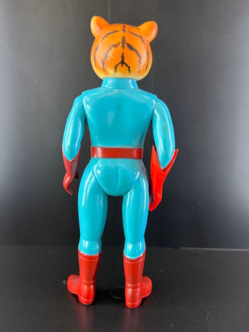 メル【タイガーセブン】ブルマァク 旧バンダイ マルサン 無版権 パチソフビ