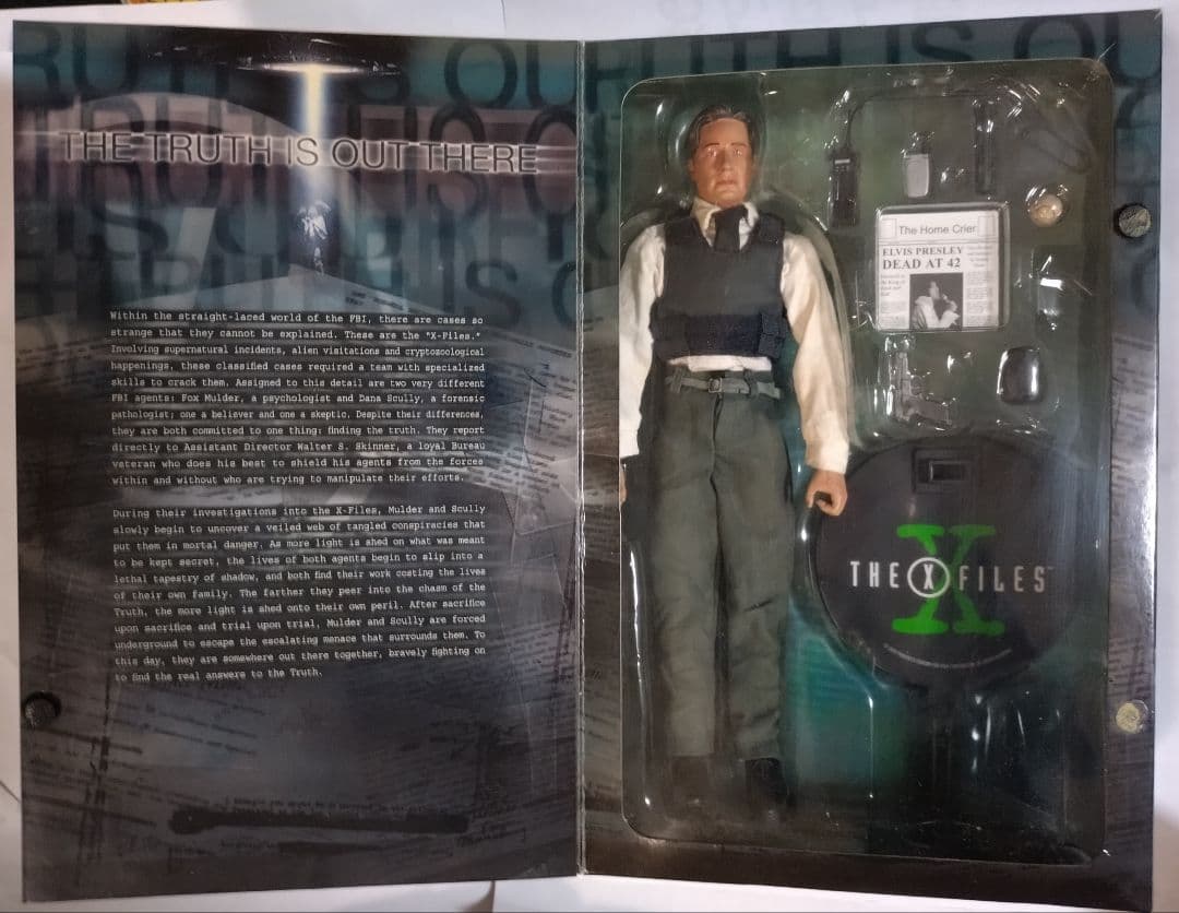 X-ファイル モルダー&スカリー フィギュア2体 sideshow サイドショウ