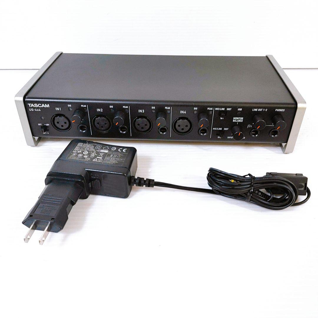 タスカム オーディオインターフェイス US-4×4 TASCAM