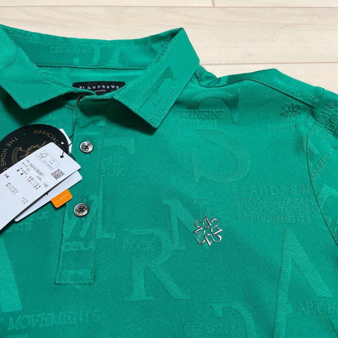【新品】セントアンドリュース 半袖ポロシャツ LLサイズ