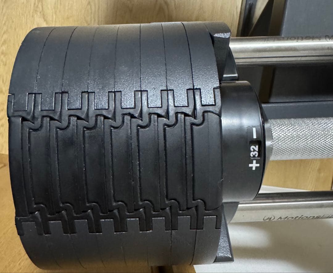 セット1/3フレックスベル可変式ダンベル32kg×2個 2kg刻み&専用スタンド