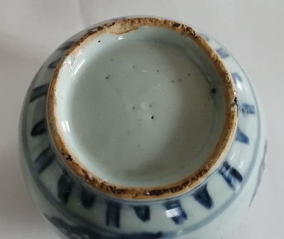 中国　景徳鎮　壺