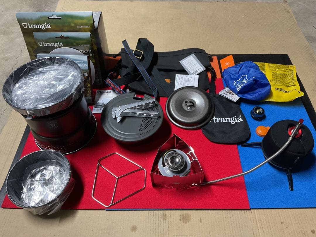 トランギア・ストームクッカーSブラックバージョン新品未使用オプション付属品多数