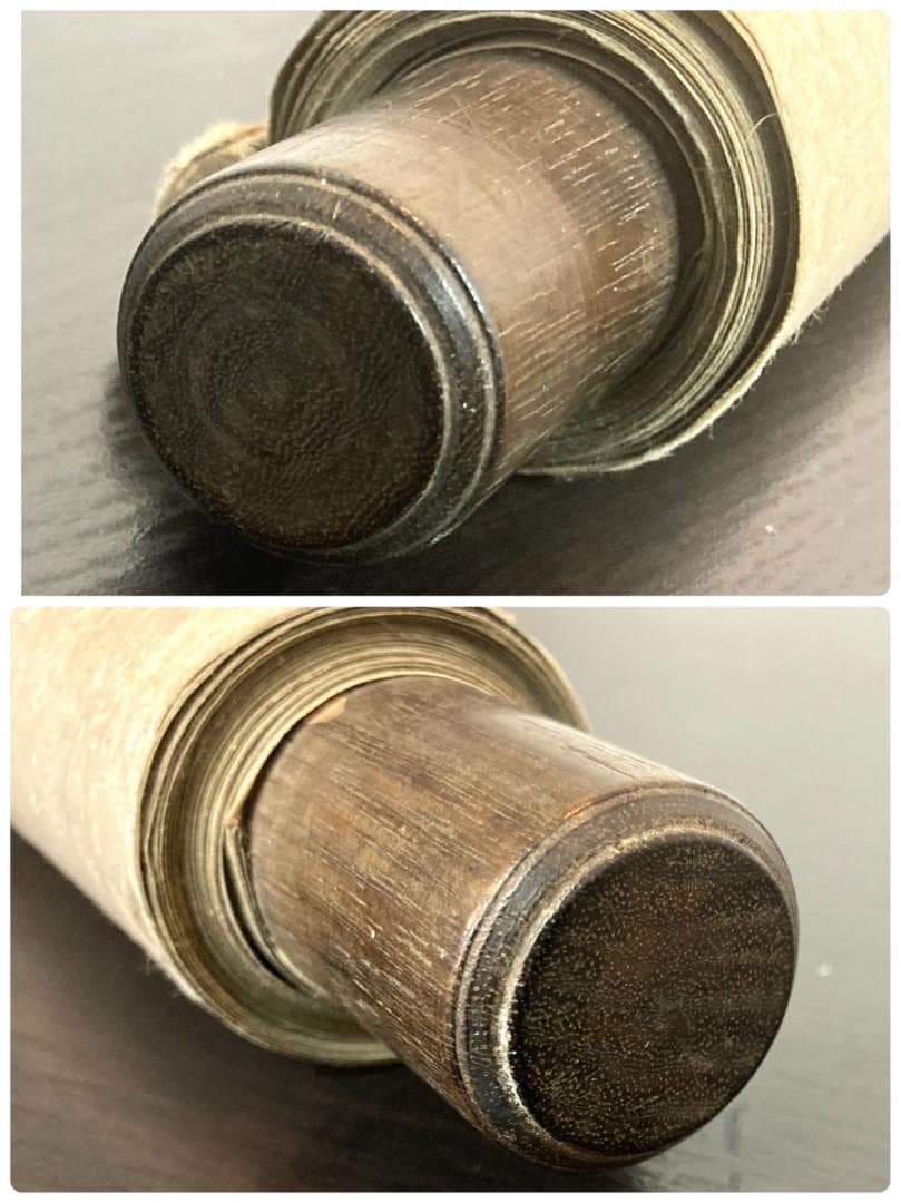 山岡鉄舟「書」掛軸 紙本：幕末三舟＊