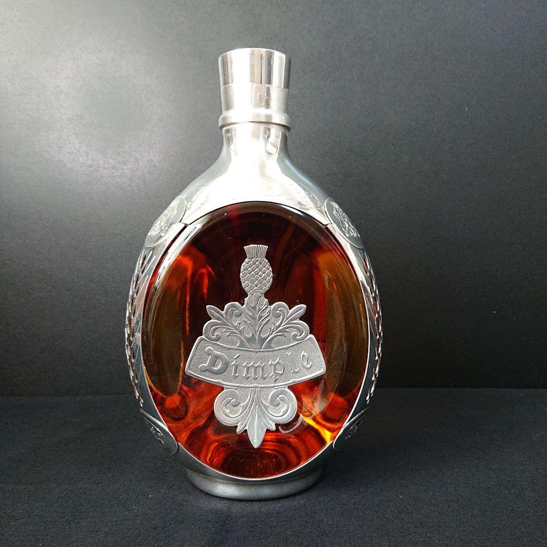 ウイスキー ディンプル12年 ロイヤルデキャンタ シルバー