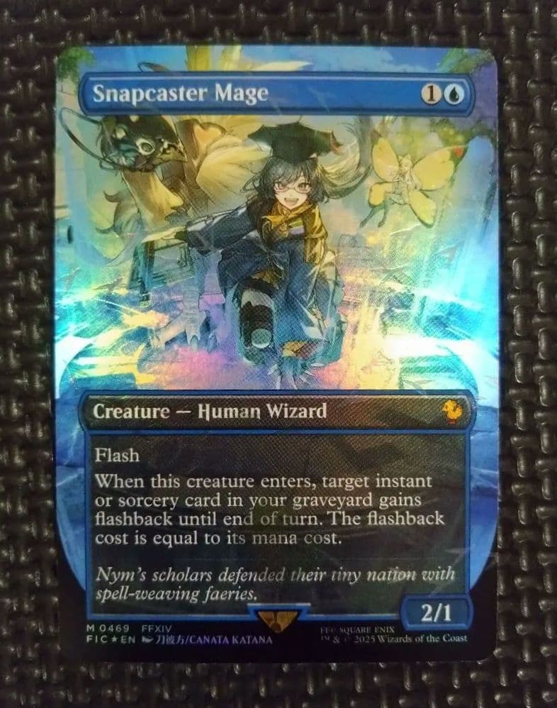 瞬唱の魔道士　チョコボトラック　Foil　英語版