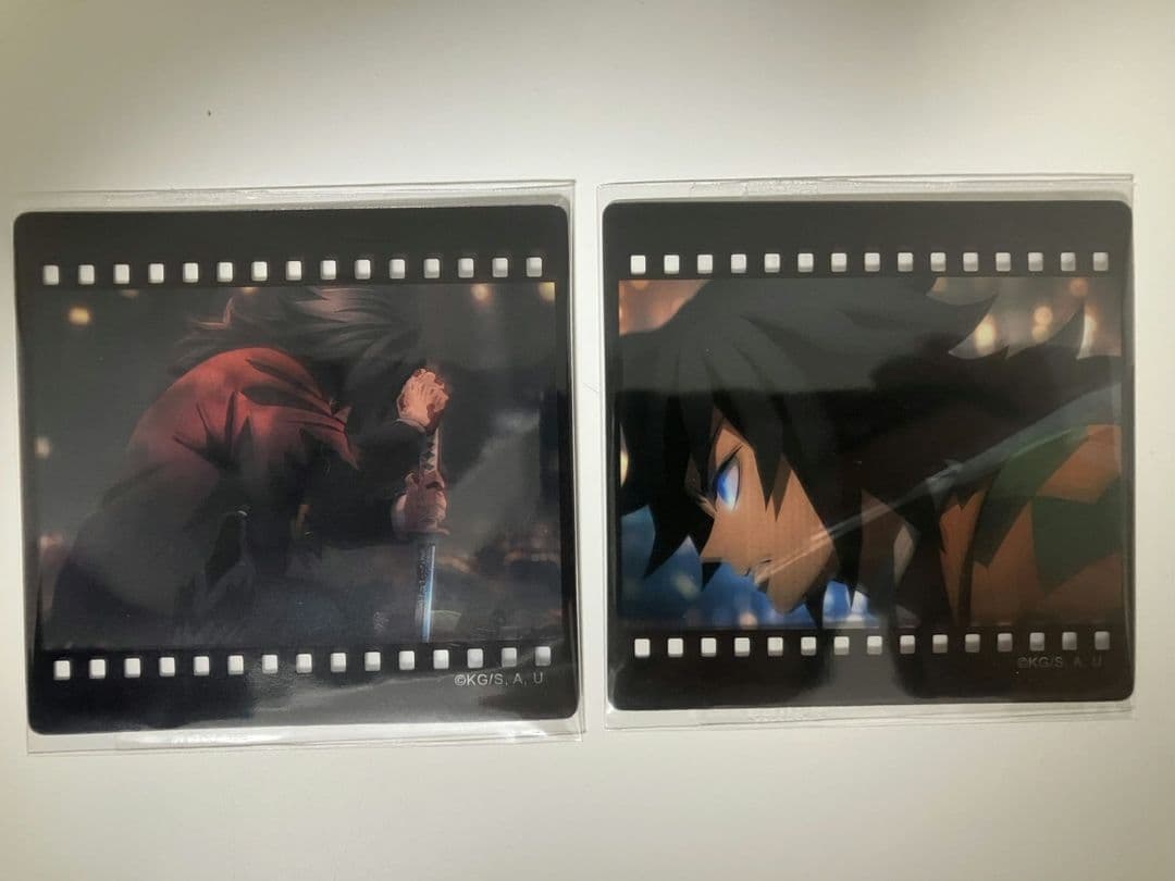 冨岡義勇　ダイニング　お楽しみくじ　フィルム風 クリアカード　鬼滅の刃