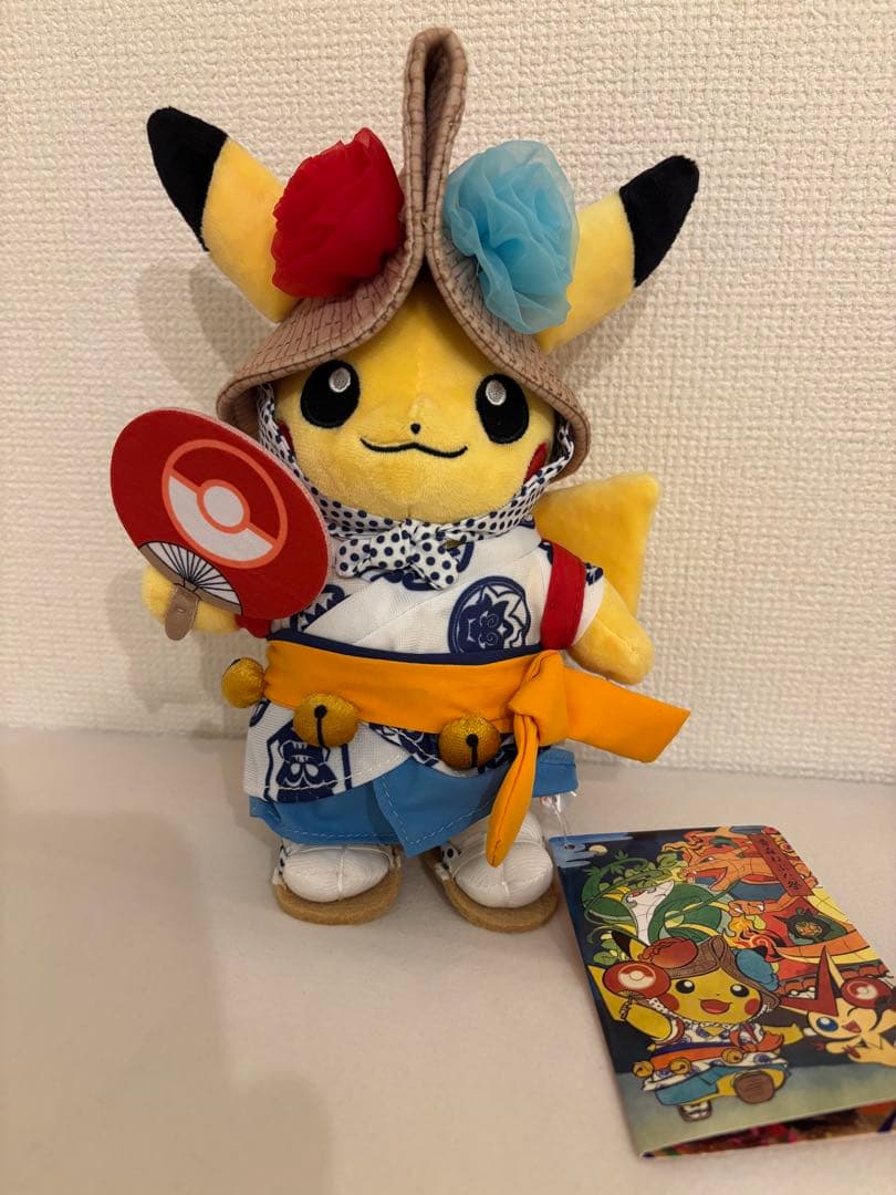 【新品未使用】ポケモンセンタートウホク お祭りごっこ ピカチュウ ぬいぐるみ6種