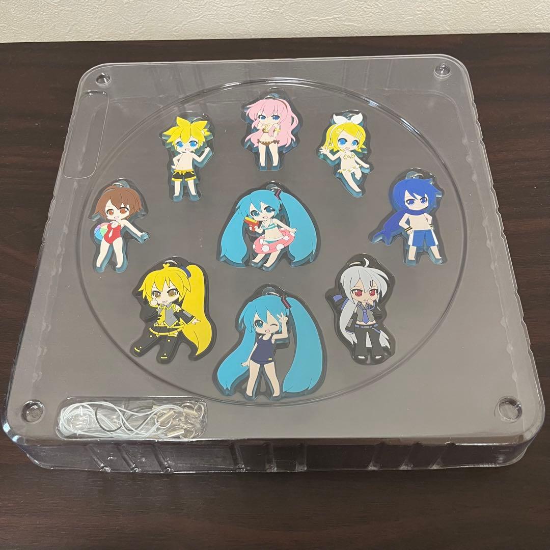 新品未開封 初音ミク-Project DIVA- ラバーストラップ 9種　コンプ