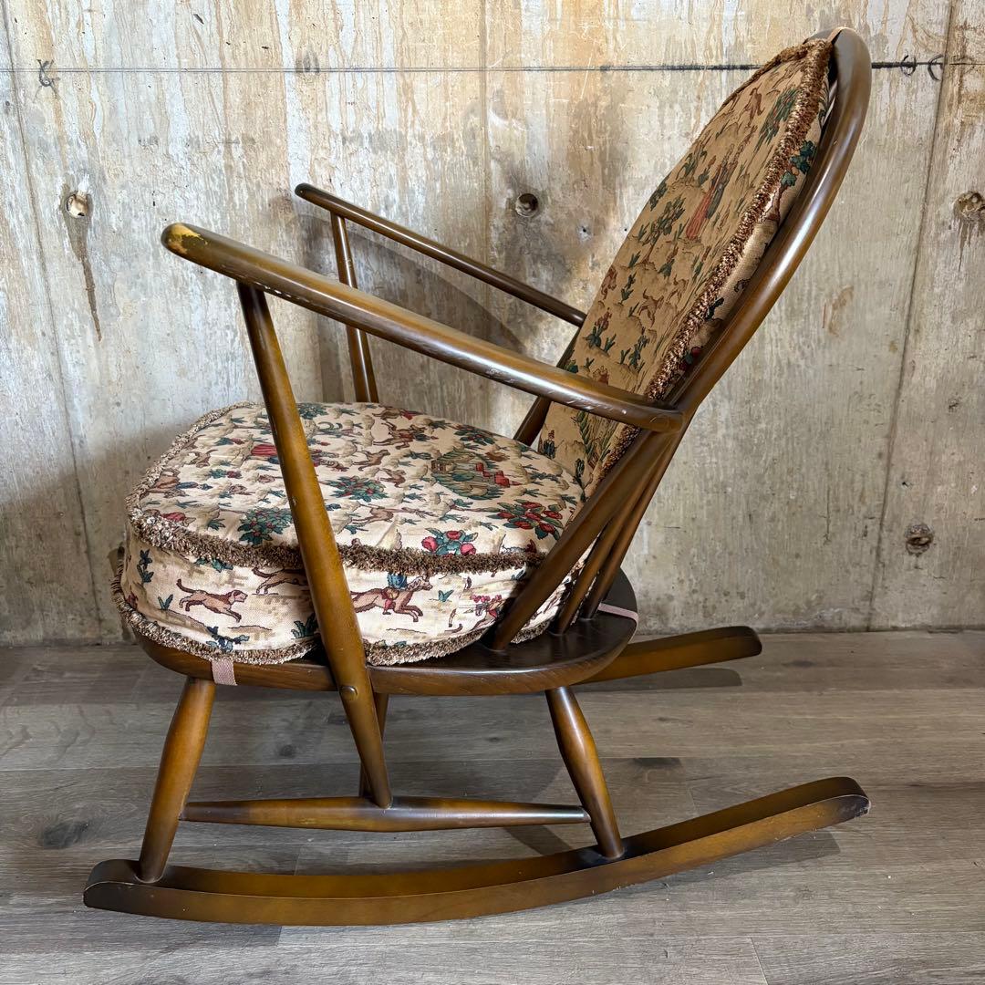 ERCOL グランドマザー　ロッキングチェア　ヴィンテージ　アーコール　希少