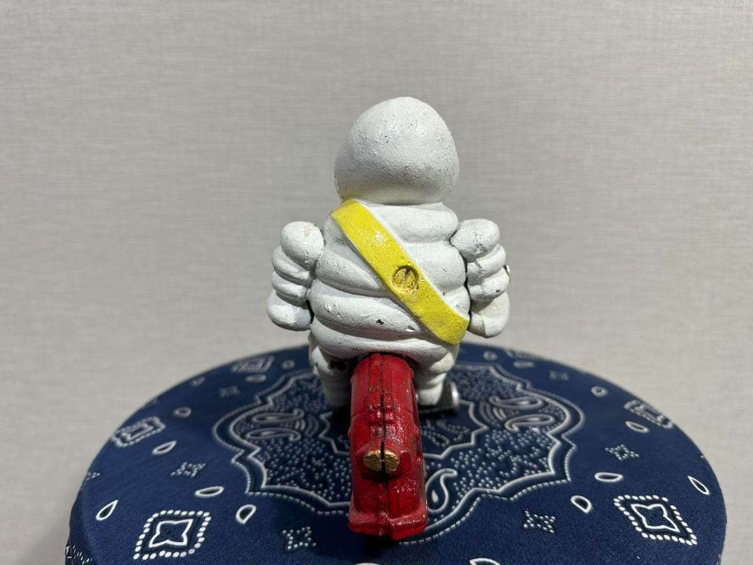 ミシュランマン アイアンキャスト 鋳物置物 インディアン スカウト ヴィンテージ