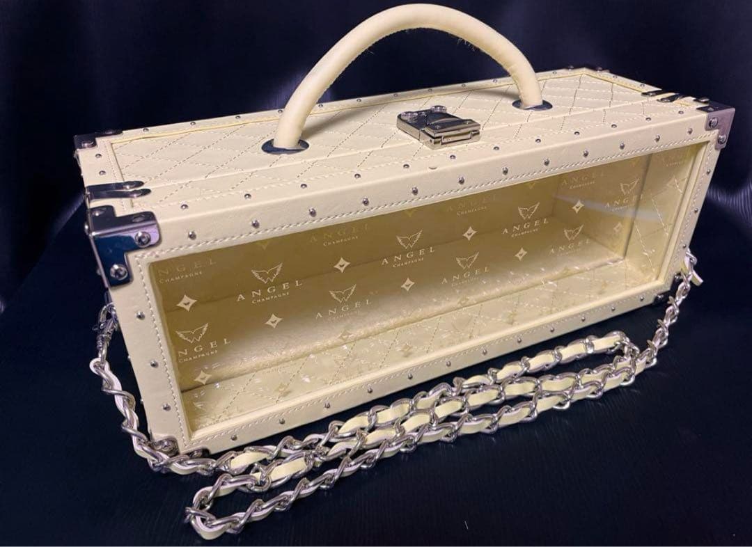 エンジェル シャンパン ドゥミセック ケース　イエロー