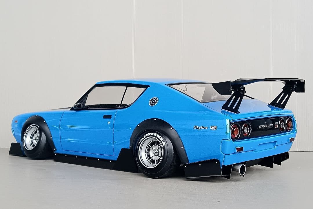 ラジコンボディ　カスタムボディNO.63 ケンメリGTRボディ