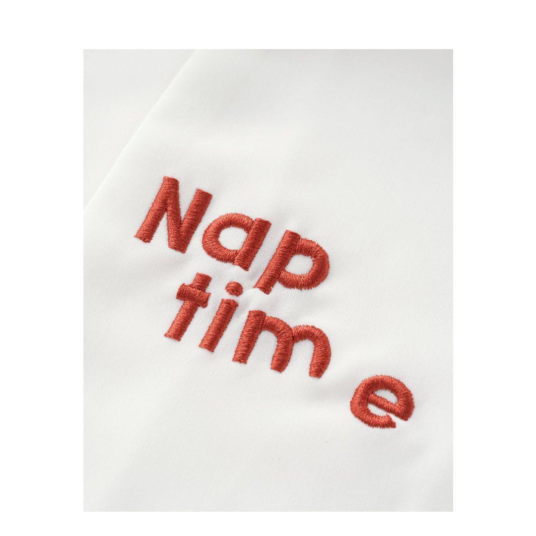 Naptime パフスリーブフレアブラウス ホワイト