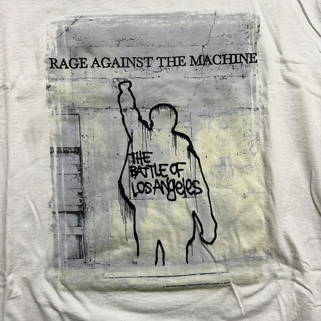 90s RAGE AGAINST THE MACHINE バンドTシャツ L