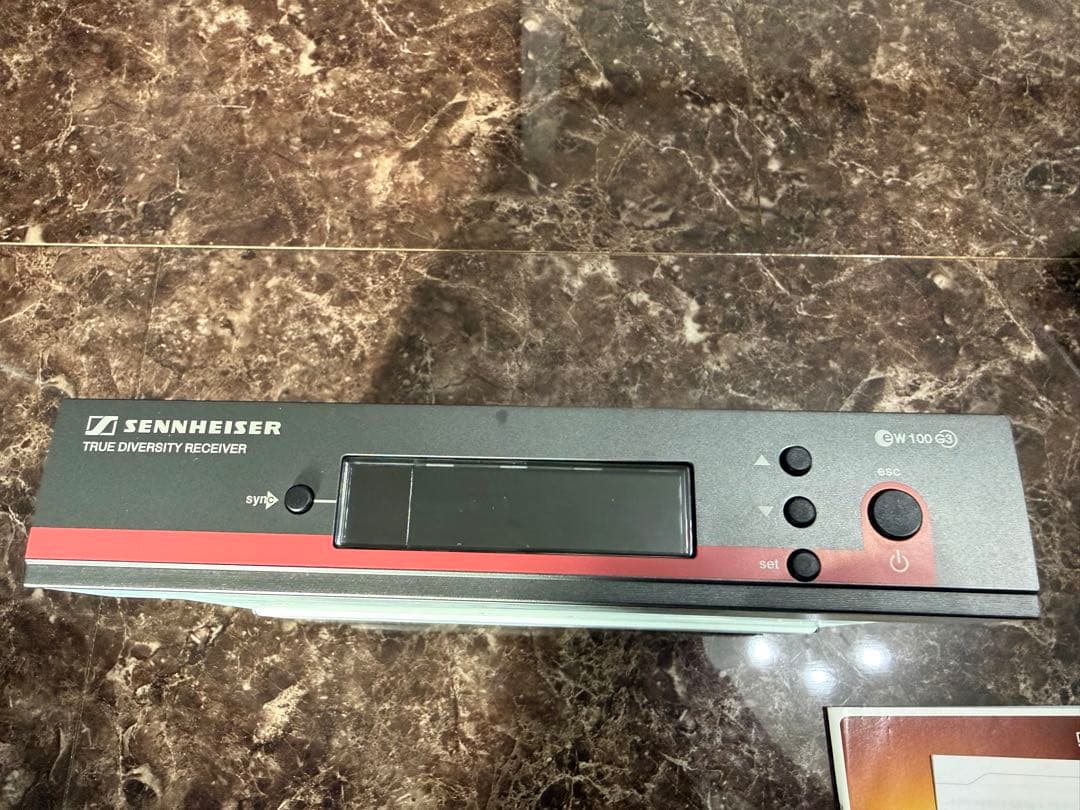 Sennheiser EW 100 G3 ワイヤレスマイクシステム