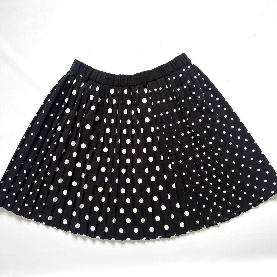 ランバンスポール　セットアップ　レディース　ゴルフ　フリル　シャツ　スカート　M