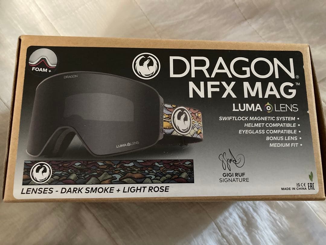 ドラゴン　DRAGON NFX MAG ルナレンズ　新品送料込み　定価58200