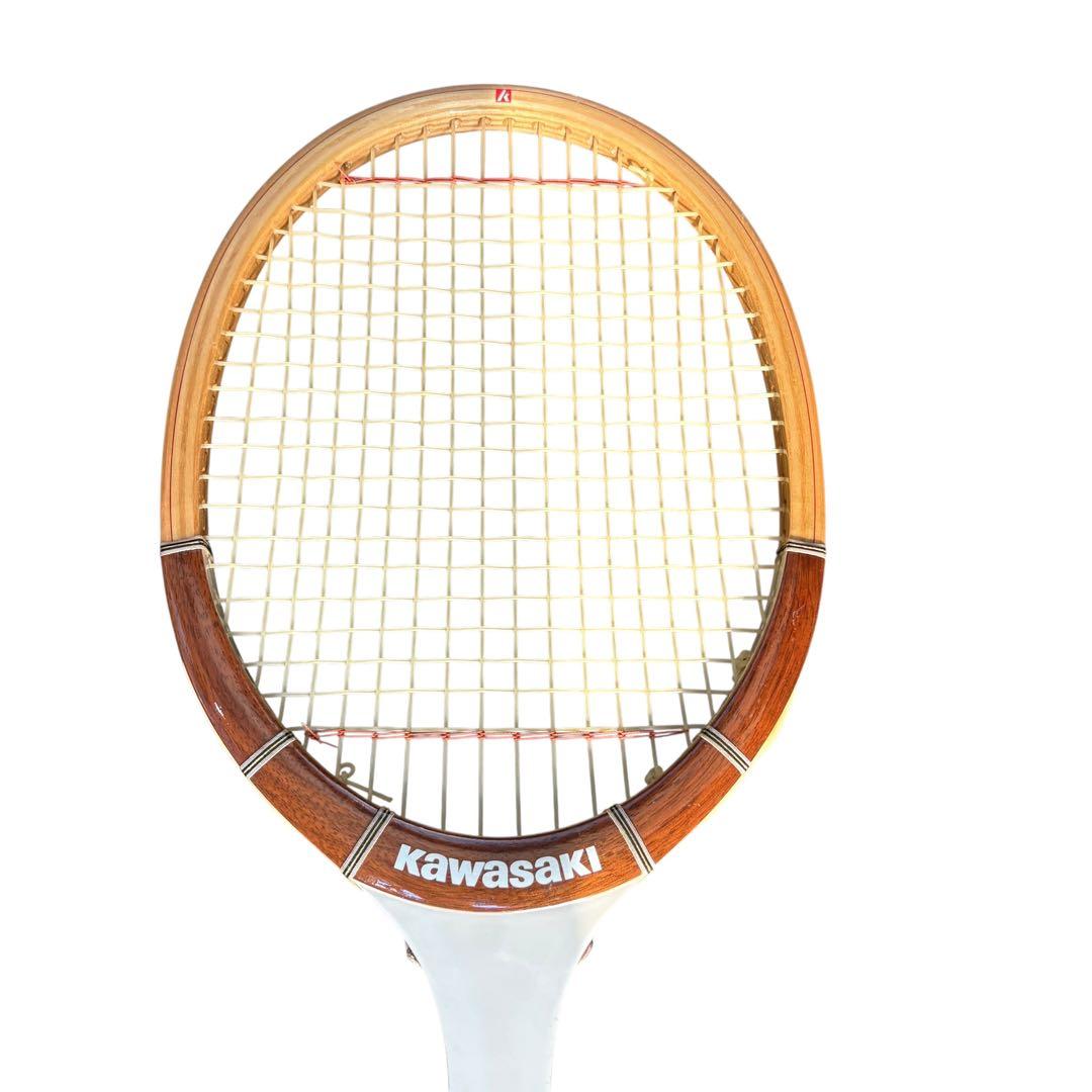 Kawasaki【木製テニスラケット】2本
