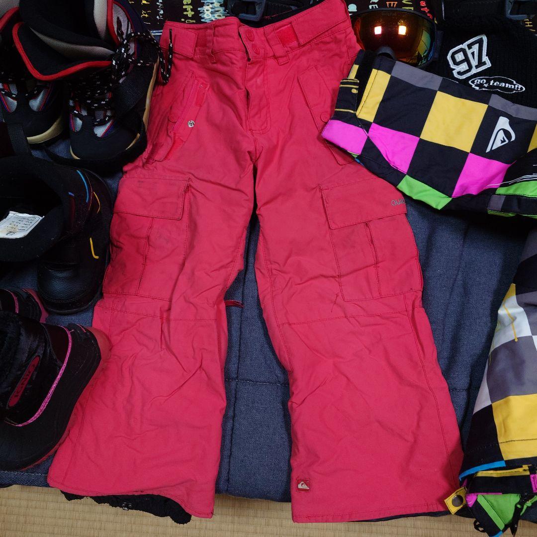 Quiksilver スノーボード一式　ウェアセット 130cm