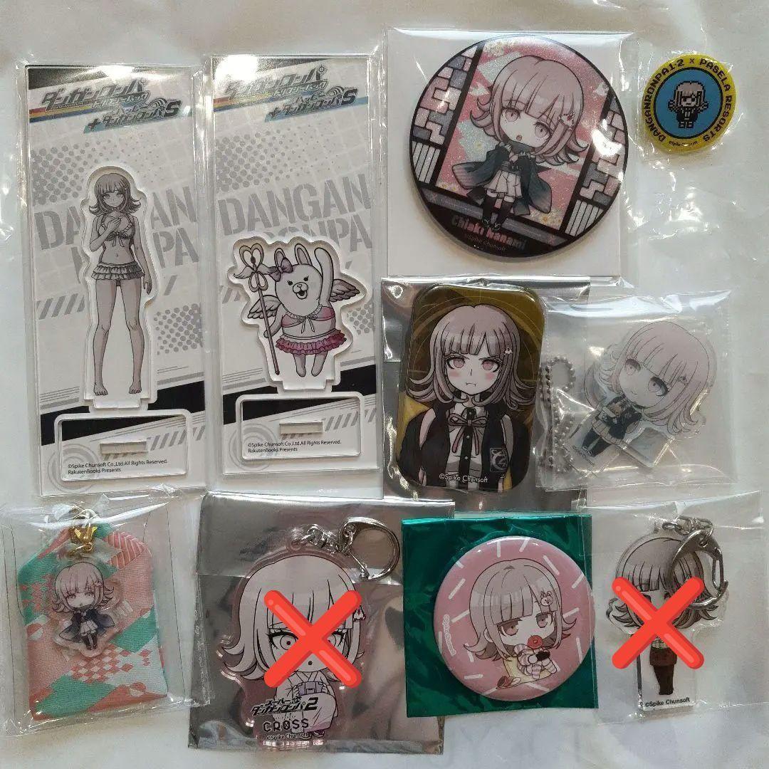 スーパー　ダンガンロンパ　スーダン　スクエア　缶バッジ　七海千秋　8点セット