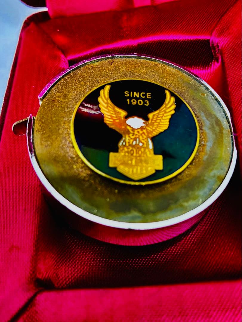 超激レア！ハーレー廃盤㎝メジャー　エナメル七宝ビンテージ60s古着屋の店員御用達