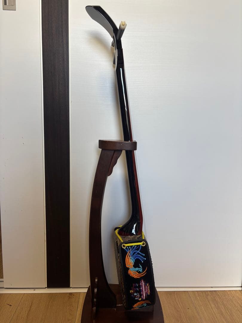 沖縄三線　琉球王朝與那城型（写し）