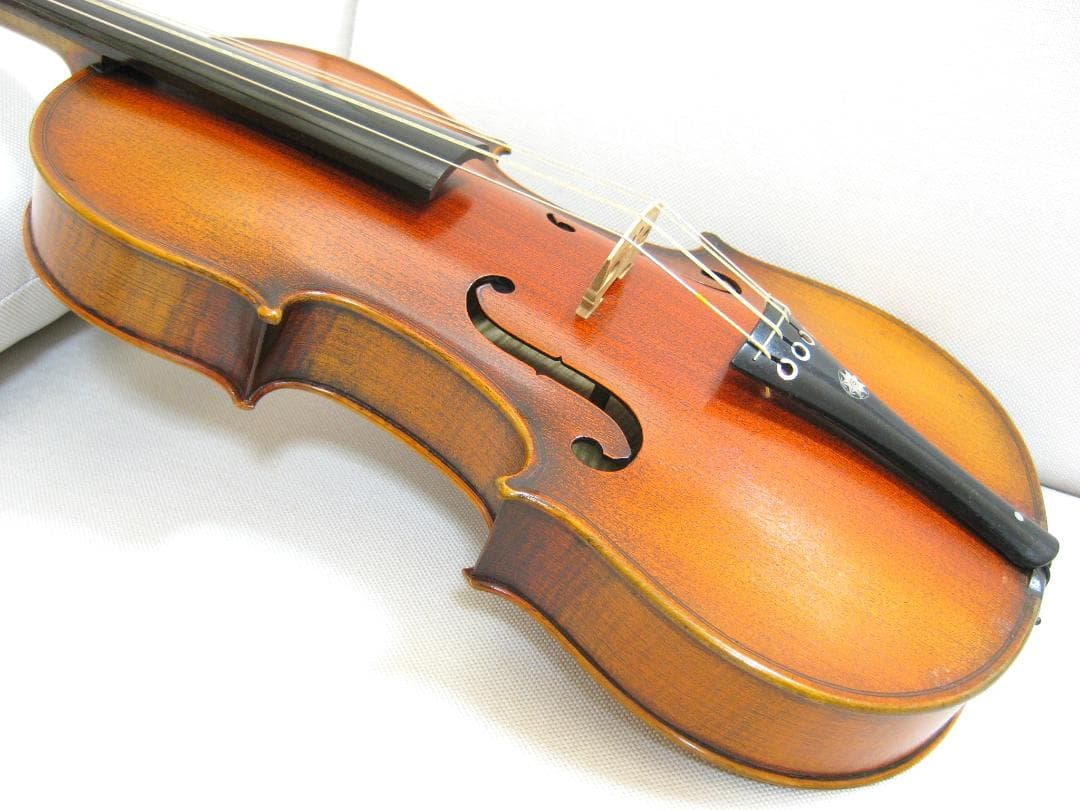 【希少裏板彫刻】 J.B.ルジェリラベル バイオリン 4/4 バロック仕様