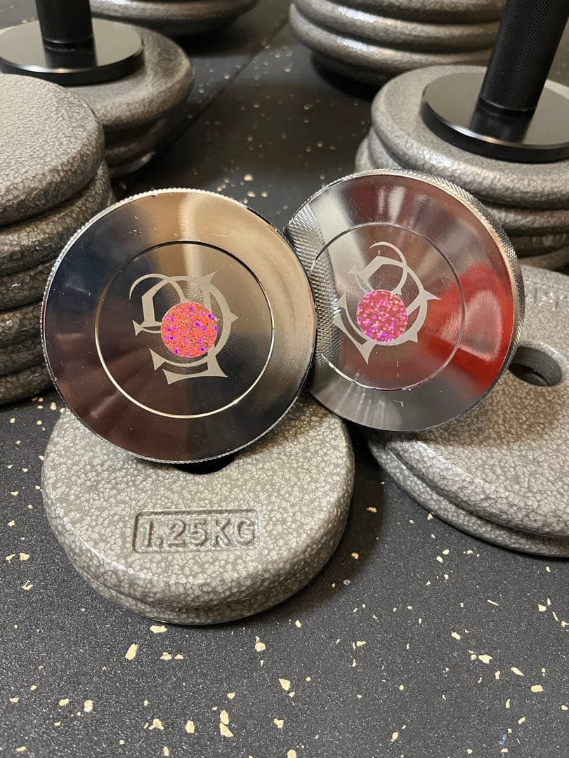 GFCダンベルグリップ（中・短2セット）モリヤプレート125kg 直接引取限定