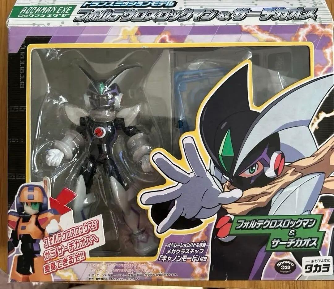 ロックマンエグゼ　トランスミッションモデル フォルテクロスロックマン