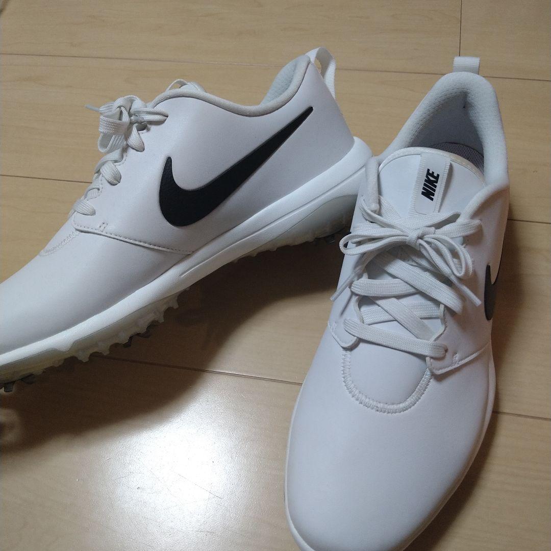 ナイキゴルフシューズ28.5ローシGツアーホワイトブラック