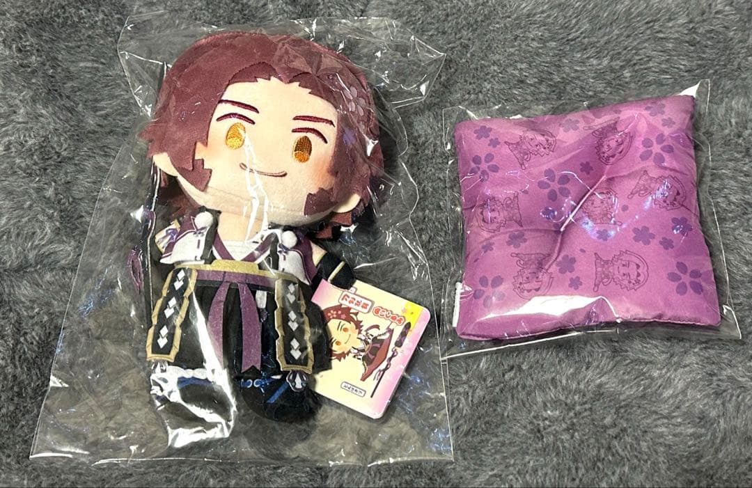 わんぱく！刀剣乱舞 とんぼぎり ぬいぐるみ＆座布団風クッションセット