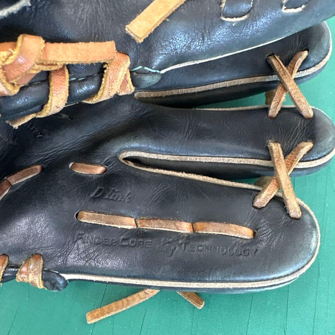 Mizuno 硬式グローブ 黒 レザー　限定モデル　内野手用