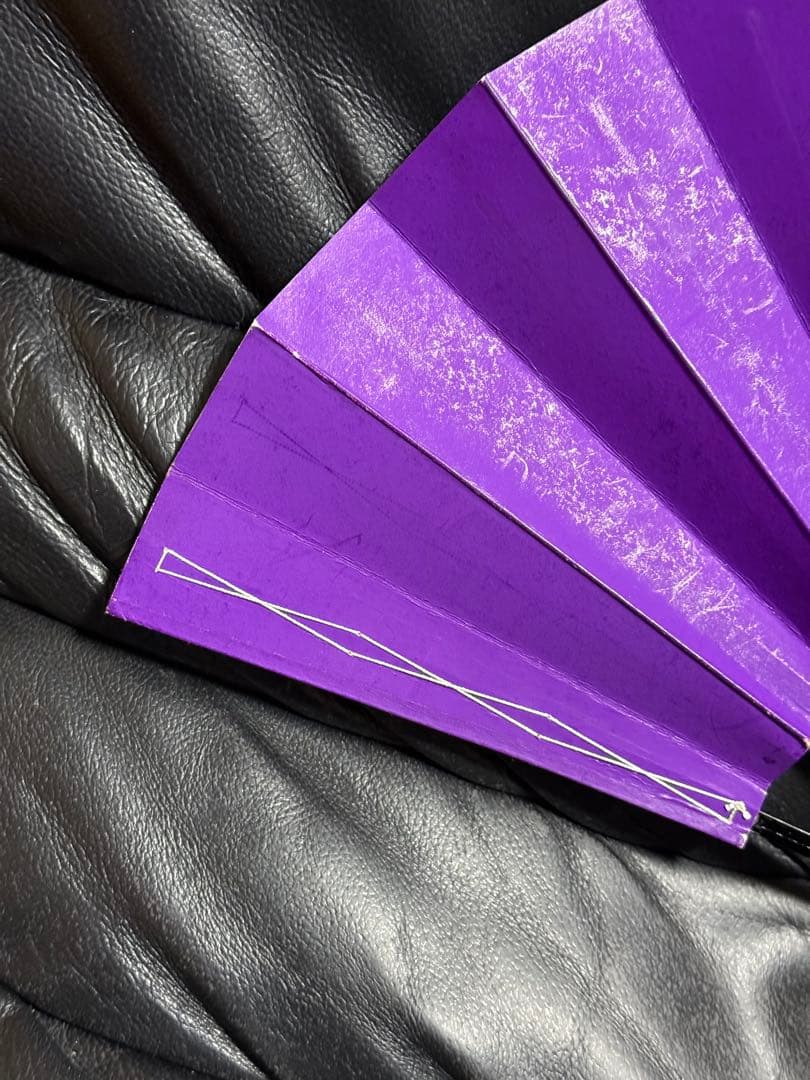 扇子　32.5cm 宮脇賣扇庵　金　月秋草花　飾り扇　飾舞扇　舞扇子　舞踊　着物