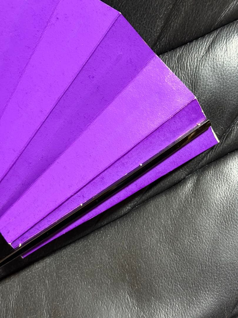 扇子　32.5cm 宮脇賣扇庵　金　月秋草花　飾り扇　飾舞扇　舞扇子　舞踊　着物