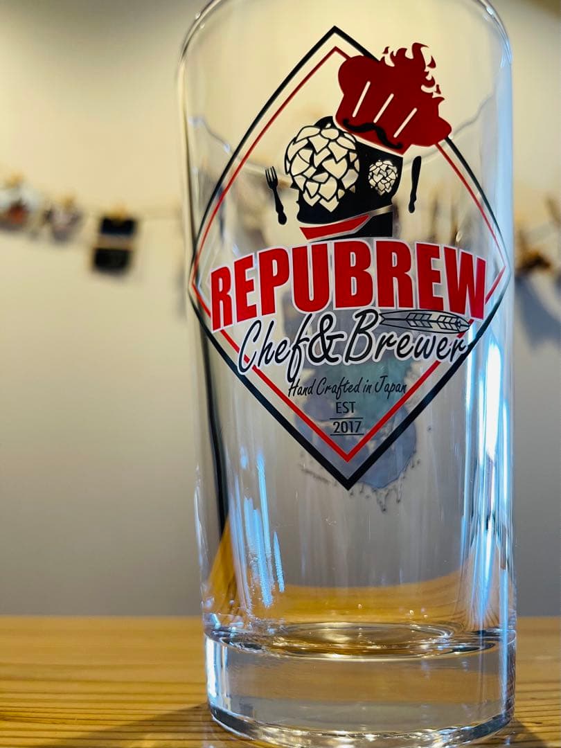 strf　非売品⭐︎伊豆ぬし釣り×REPUBREW コラボパイントグラス