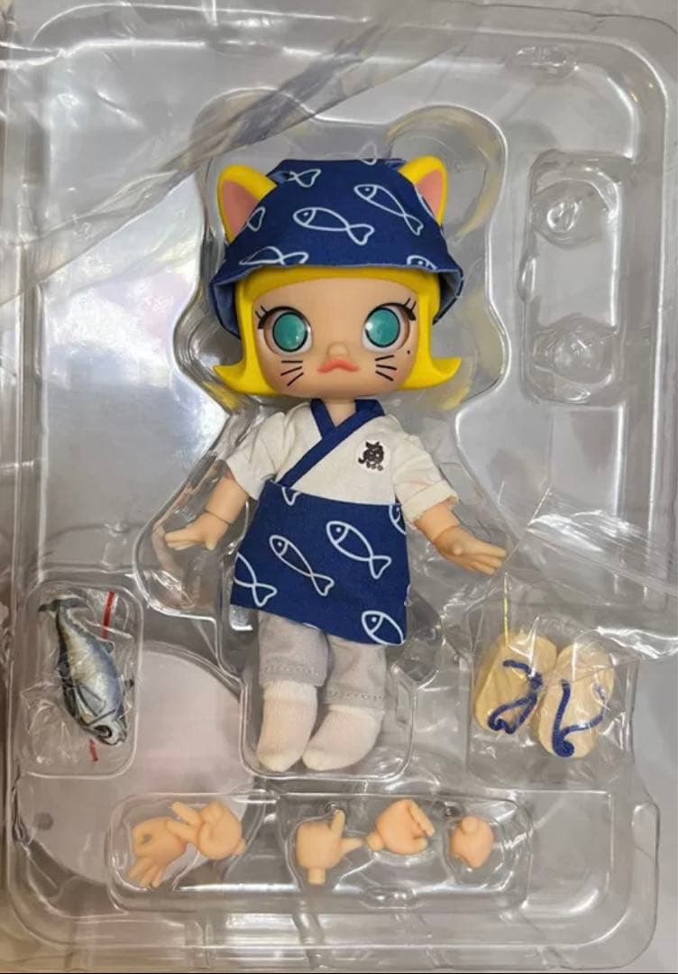 【未開封】POPMART モリーBJD 寿司猫コスチューム