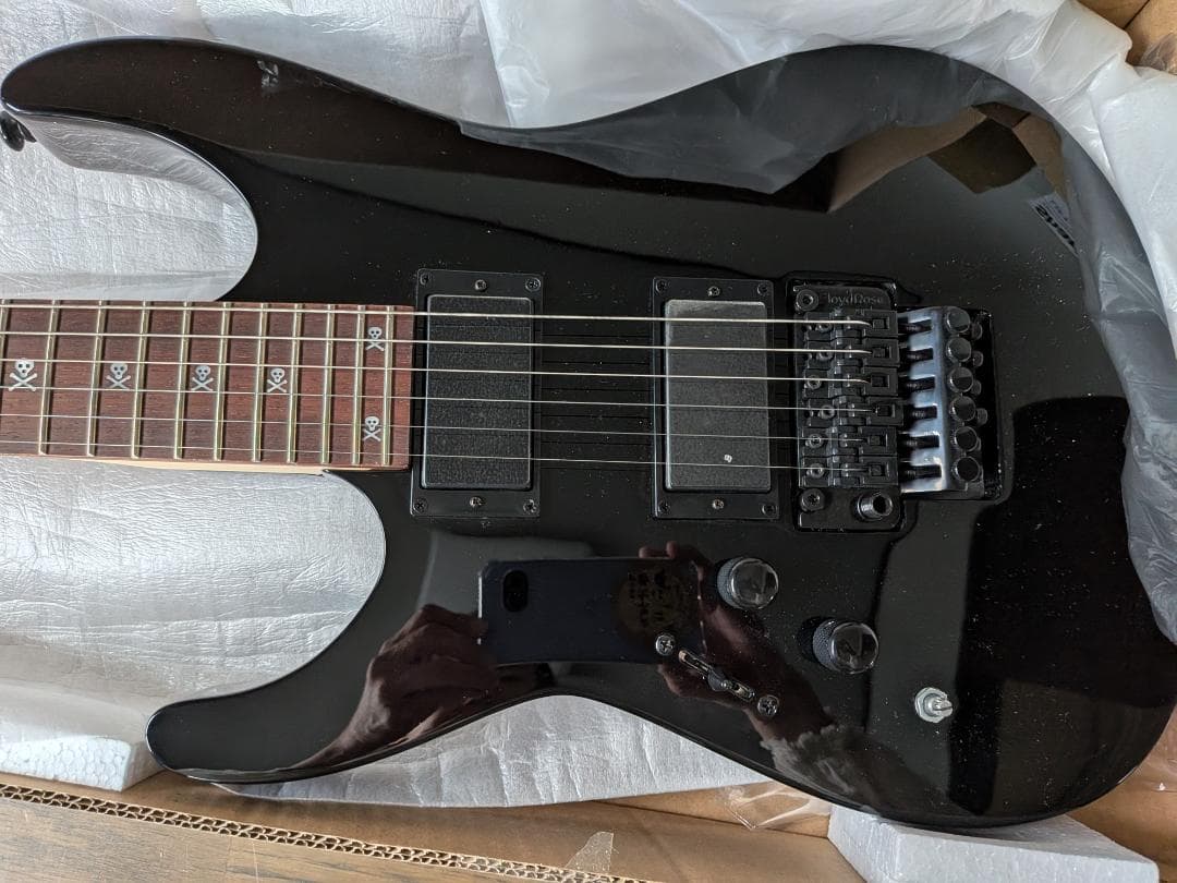 ギター ESP LKH202BLKLH LTD Kirk Hammett R003-01