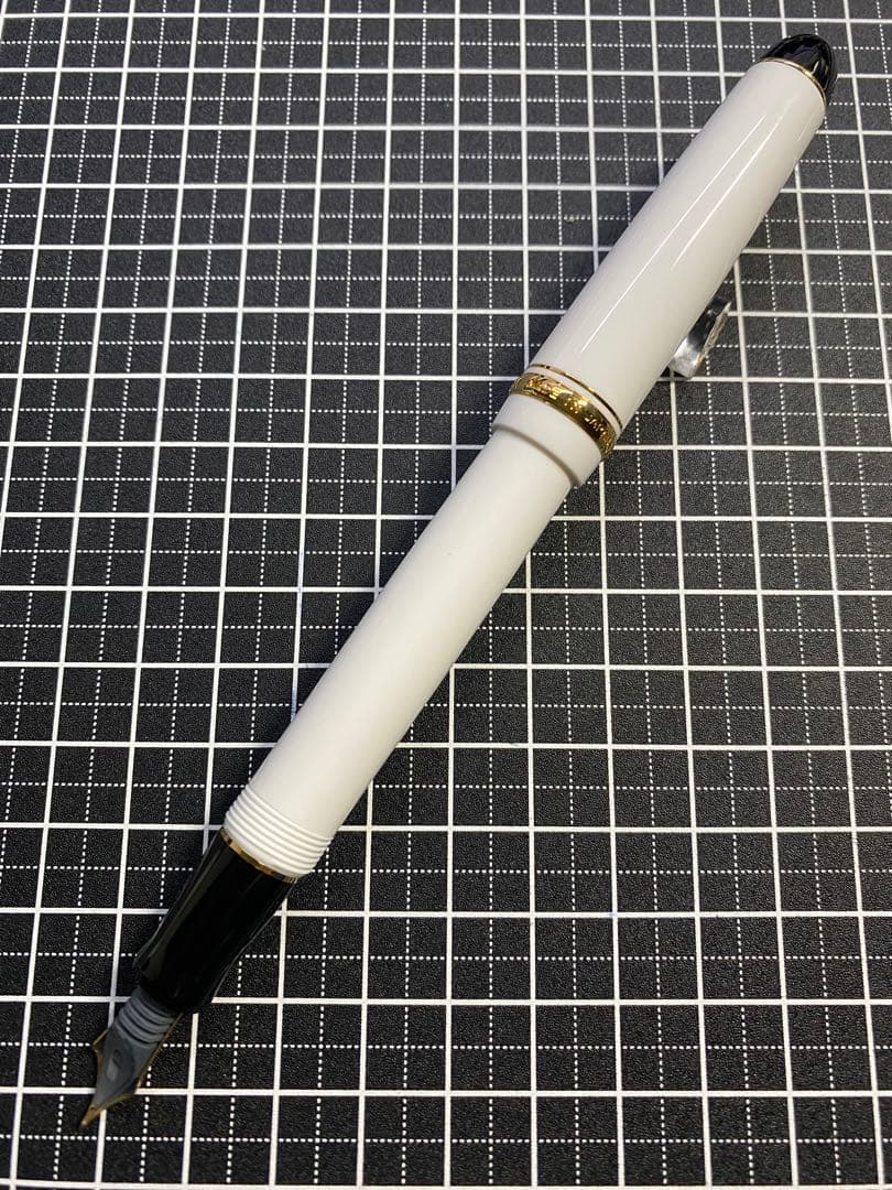 PILOT CUSTOM74 White 万年筆　字幅F
