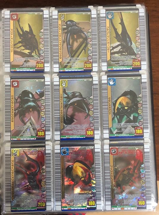 ムシキング　3億枚突破記念　金　銀　銅　フルコンプ