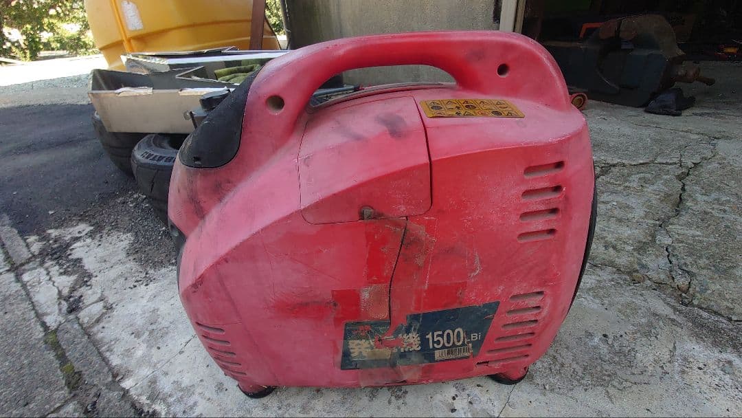 発電機　DY1500LBi ノザワ 100V 12A 1.2k