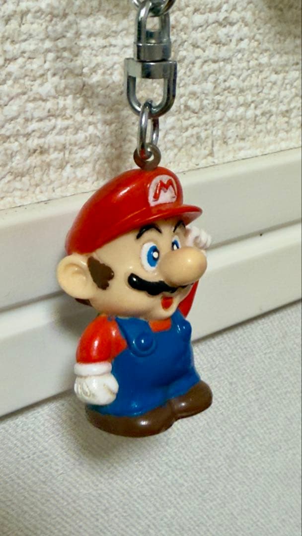 1993年製　スーパーマリオRPG フィギュア キーホルダー マリオ