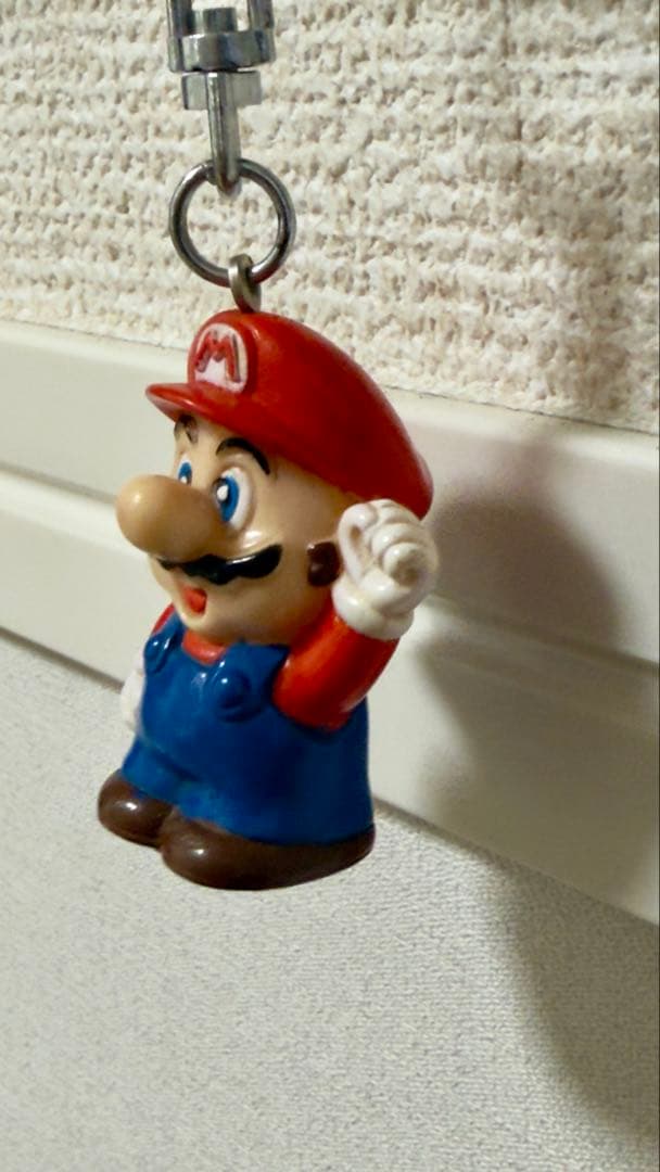 1993年製　スーパーマリオRPG フィギュア キーホルダー マリオ