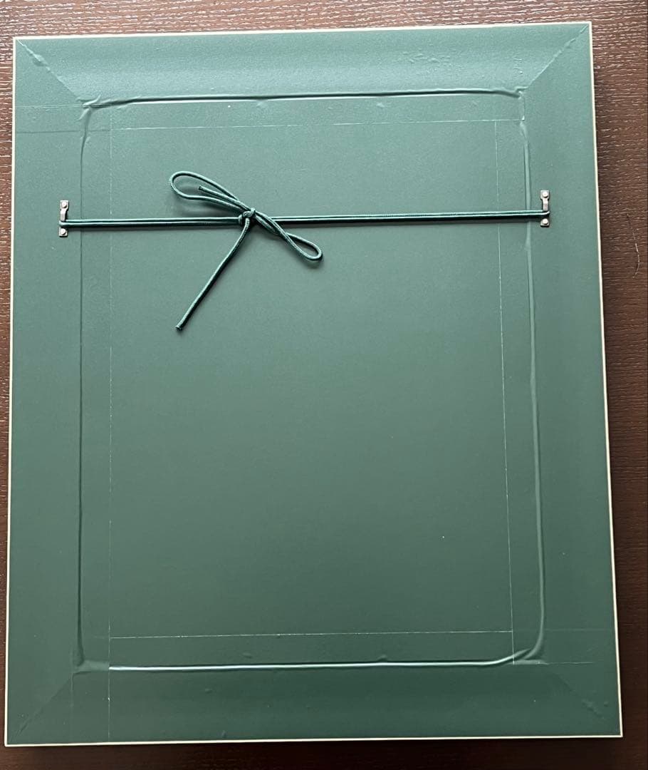 クリムト　「キス」　複製ポスター　額付　メディウム加工