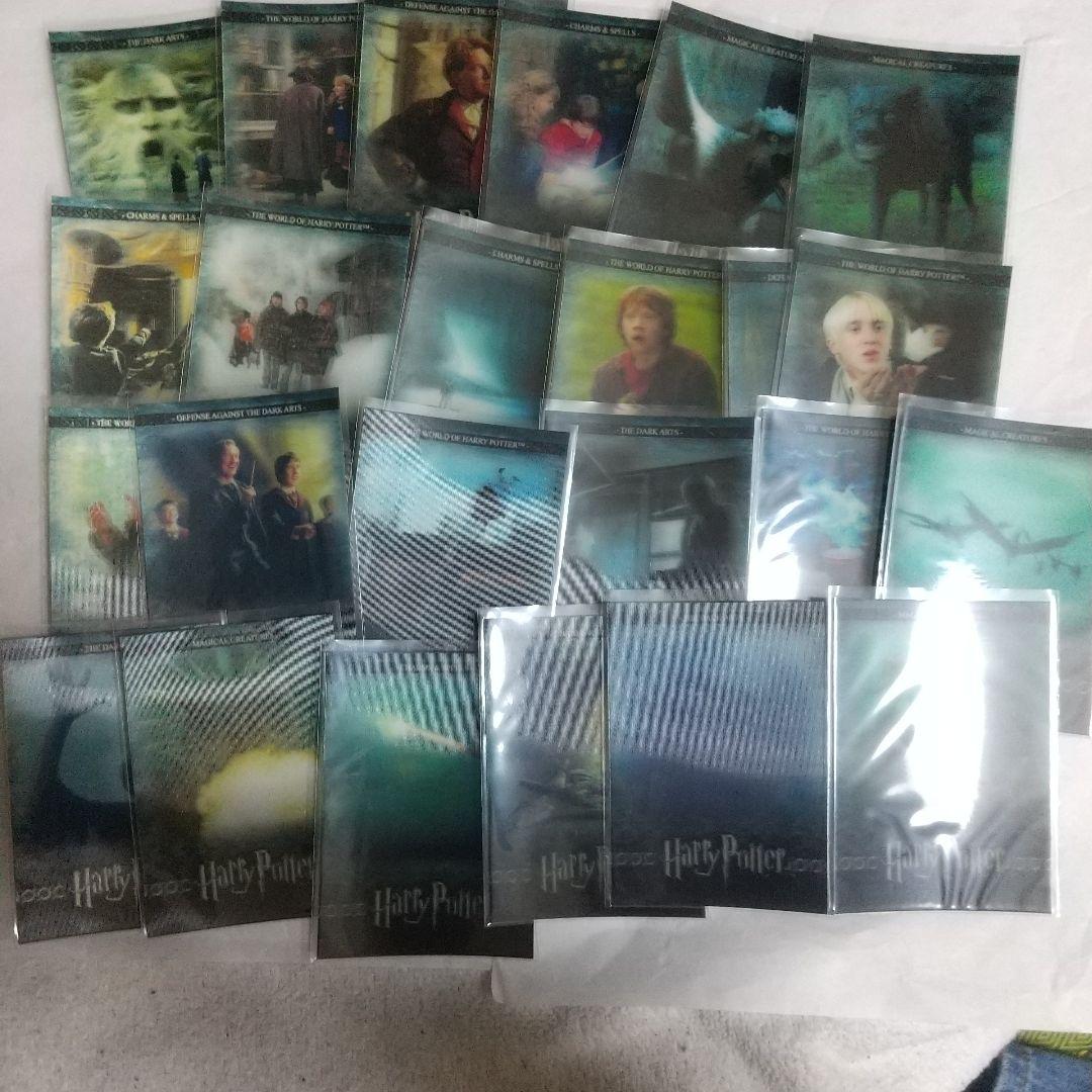 値下げ ハリポタ トレーディングカード 3D調 ノーマルコンプ 72枚 + 5枚